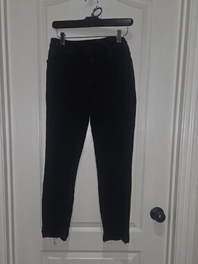 J Brand Black Cropped Ankle Skinny Jeans- Size 29